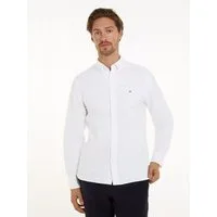 Tommy Hilfiger Langarmhemd SOLID HERITAGE OXFORD Regular Fit Regular Fit Oxford Casual