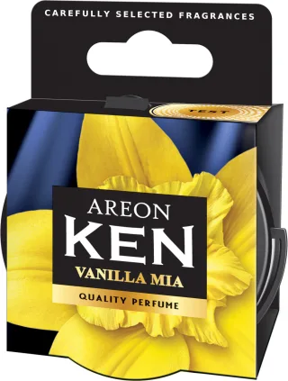 Original Areon KEN Auto Duftdose Duftbaum Lufterfrischer DECKEL Vanille Mia