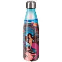 Step by Step Schulranzen Edelstahl Trinkflasche 0,5 l Mermaid Delia (1 Stück), Isolier-Flasche, BPA-frei, für kalte und warme Getränke