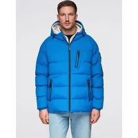 OMBRE Winterjacke Gesteppte, wärmende Herrenjacke mit Raglanärmeln