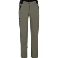 Bergson Outdoorhose VIDAA COMFORT Damen Wanderhose, leicht, elastisch, Langgrößen, grau/grün