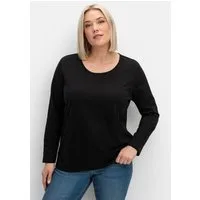 Sieh an! T-Shirt Langarm-Shirt Langarm