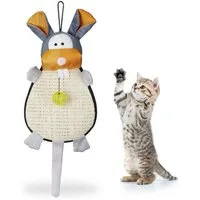 relaxdays Kratzbaum Kratzmatte Katze