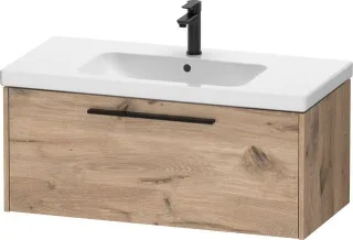 Duravit D-Code Waschtischunterschrank wandhängend Auszug 1, DC46680BD550000