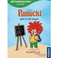 Pumuckl, Bücherhelden 1. Klasse, Pumuckl geht in die Schule / Ellis Kaut, Uli Leistenschneider, Leicht lesen lernen - Kinderbuch für Erstleser ab 6 Jahren mit dem frechen Kobold Pumuckl