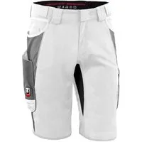 Qualitex Workwear Arbeitsshorts Handwerker-Shorts IRON mit 13 Taschen aus Lyocell, Cordura & Stretch (1-tlg) moderne, kurze Arbeitshose - Strapazierfähig - Funktional-Erweiterbar