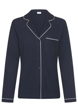 LASCANA - LASCANA LAS Classic Shirt black - Gr. - 34