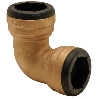 Aalberts VSH Tectite Winkel 4750108 42 mm, Rotguss, bis 28 mm, 90Grad, Innen/Innen, lösbar