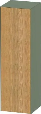 Duravit White Tulip Halbhochschrank Natur Eiche & Stein Grau Hochglanz & Matt 400x360x1320 mm - WT13 WT1332LH5H2