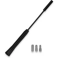 HEYNER Antenne Ersatzstab 15 cm M4 M5 & M6 Universal Auto AM FM DAB+ Alu Autoradio-Ersatzantennenstab