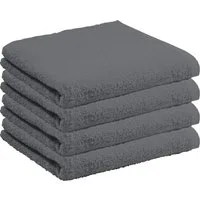 REDBEST Duschtuch Duschtuch "Oceanside" 4er-Pack, Frottier, Leichtfrottier Uni