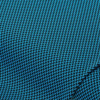 Elastik-Jersey "grafisch", petrol-color