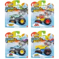 Mattel® Spielzeug-Monstertruck Hot Wheels Monster Trucks Color Shifters 1:64 sortiert