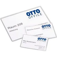 Otto Office Laminierfolie Kreditkarte, 125 µm, 100 St., 54x86 mm 125 mic glänzend