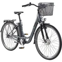 Telefunken E-Bike Cityrad Multitalent RC830, 3 Gang Shimano Nexus Schaltwerk, Frontmotor, 531,3 Wh, Pedelec, Elektrofahrrad für Damen u. Herren