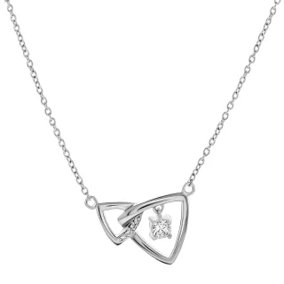 Orphelia 'Santorini' Halskette für Damen aus 925er Sterlingsilber – Silber ZK-7570