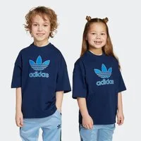 adidas Originals T-Shirt TREFOIL KIDS lockere Passform, für Kinder, aus Baumwolle, mit Single Jersey