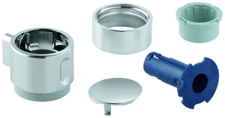 GROHE Absperrgriff 49083 für Grohtherm Fertigmontagesets chrom, 49083000 49083000