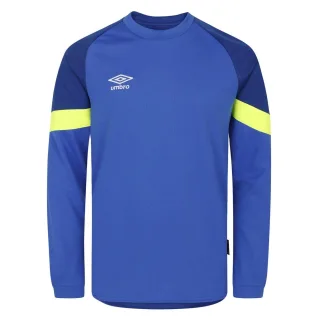Umbro - Torwarttrikot für Kinder, Raglanärmel (Glänzend Blau)