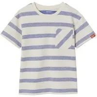 vertbaudet Kurzarmshirt Jungen T-Shirt aus Waffelpikee