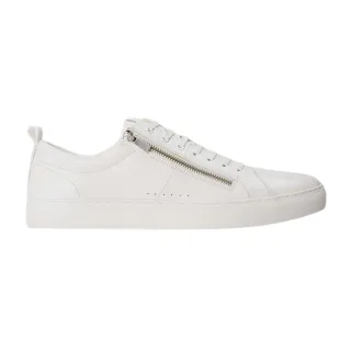 Hugo - "Monk" Sneaker für Herren, Leder, Flach (Weiß)