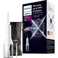 Philips Sonicare Munddusche kabelloser Power Flosser 3000 HX3826, Aufsätze: 2 St., Quad Stream-Technologie, 2 Modi für die Reinigung, 3 Intensitätsstufen
