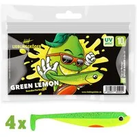 Lieblingsköder Kunstköder 4 Lieblingsköder Gummifische zum Zanderangeln mit Gummifisch 10 cm