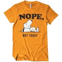 PEANUTS Worldwide LLC T-Shirt Nope Not Today T-Shirt