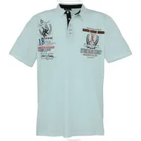 Lavecchia Poloshirt Lavecchia Herren Poloshirt LV-2038 (Mint, 6XL) Herren Polo Shirt