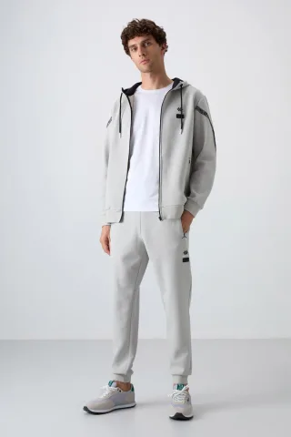 Herren Kapuzensweatshirt- und Hosen-Set
