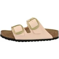 Birkenstock Arizona Big Buckle Birko-Flor Nubuk schmal Damen Sandale Sandaletten, Sommerschuhe, Badeschuhe, Riemchen, Schlappen