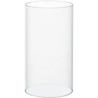 blomus Laterne Ersatzglas für -LYVA- Windlicht, einfach austauschbar, Ersatzteil, Glas zum Wechseln, robust