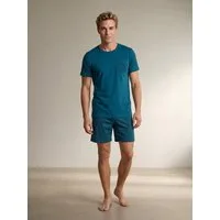 Henry Terre Shorty Pyjama Set Kurz - Paul Dreieck Print Design Shorts