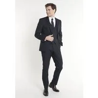 SteffenKlein Anzug (1-tlg) bestehend aus Slim Fit-Sakko, schmaler Hose und zweireihiger Weste