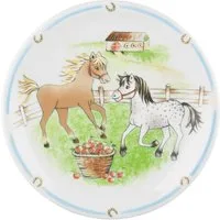 Seltmann Weiden Frühstücksteller Compact - Mein Pony, (1 St), rund 19 cm