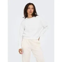ONLY Sweatshirt ONLSWEAT L/S CREW OVERSIZE SWT Baumwollmischung, loose fit, Rundhals