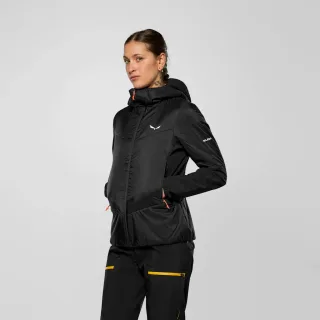 SALEWA - Ortles Hybrid TirolWool® Air Jacke Damen - Schwarz (Gr.40)