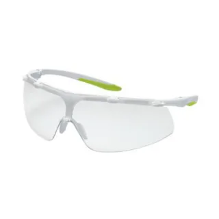 uvex Bügelbrille super fit weiß, grün, lime in Retailverpackung - 9178215