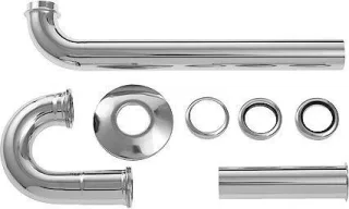 Duravit Röhrensiphon Chrom 310x115x80 mm - 0050260000 0050260000