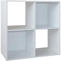 HTI-Line Bücherregal Regal Thekla 6060, Stück 1-tlg., Standregal Bücherregal Raumteiler 4 Regalfächer