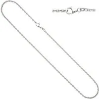 JOBO Silberkette, Ankerkette 925 Silber 50 cm 2 mm