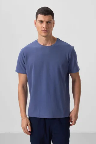 Herren Regular Fit Rundhalsausschnitt T-Shirt