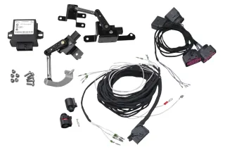 Original Kufatec Kabelsatz Kabelbaum Adapter Kabel aLWR Komplett-Set für VW T5 GP ab Modelljahr 2010 bis 2015