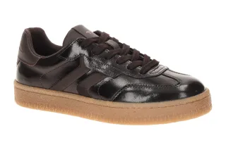 Tamaris 1-23723-44 332 Plateau Sneakers mocca braun - sportliche Schn?r-Halbs...