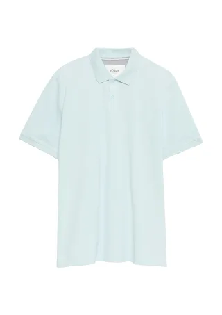 s.Oliver - Polo-Shirt türkis - Gr. - L