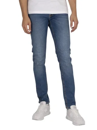 Jack & Jones Glenn Original 031 Slim-Jeans, Blau