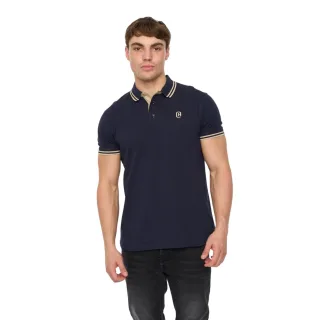 Crosshatch - "Mackerby" Poloshirt für Herren (Marine)