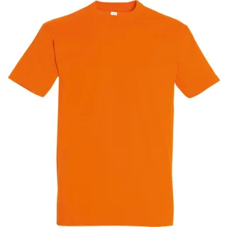 SOLS Mens Imperial Heavyweight Short Sleeve T-Shirt (Orange)