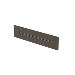 KLUDI-ASANA Wand-Wasserfall Mattschwarz 6950039-00