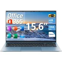 MENGHU 15,6" FHD Leistungsstarker Allround-Laptop Intel Celeron N5095 Wifi6 Notebook (Intel Celeron N5095, 4 GB, 128 GB SSD)
